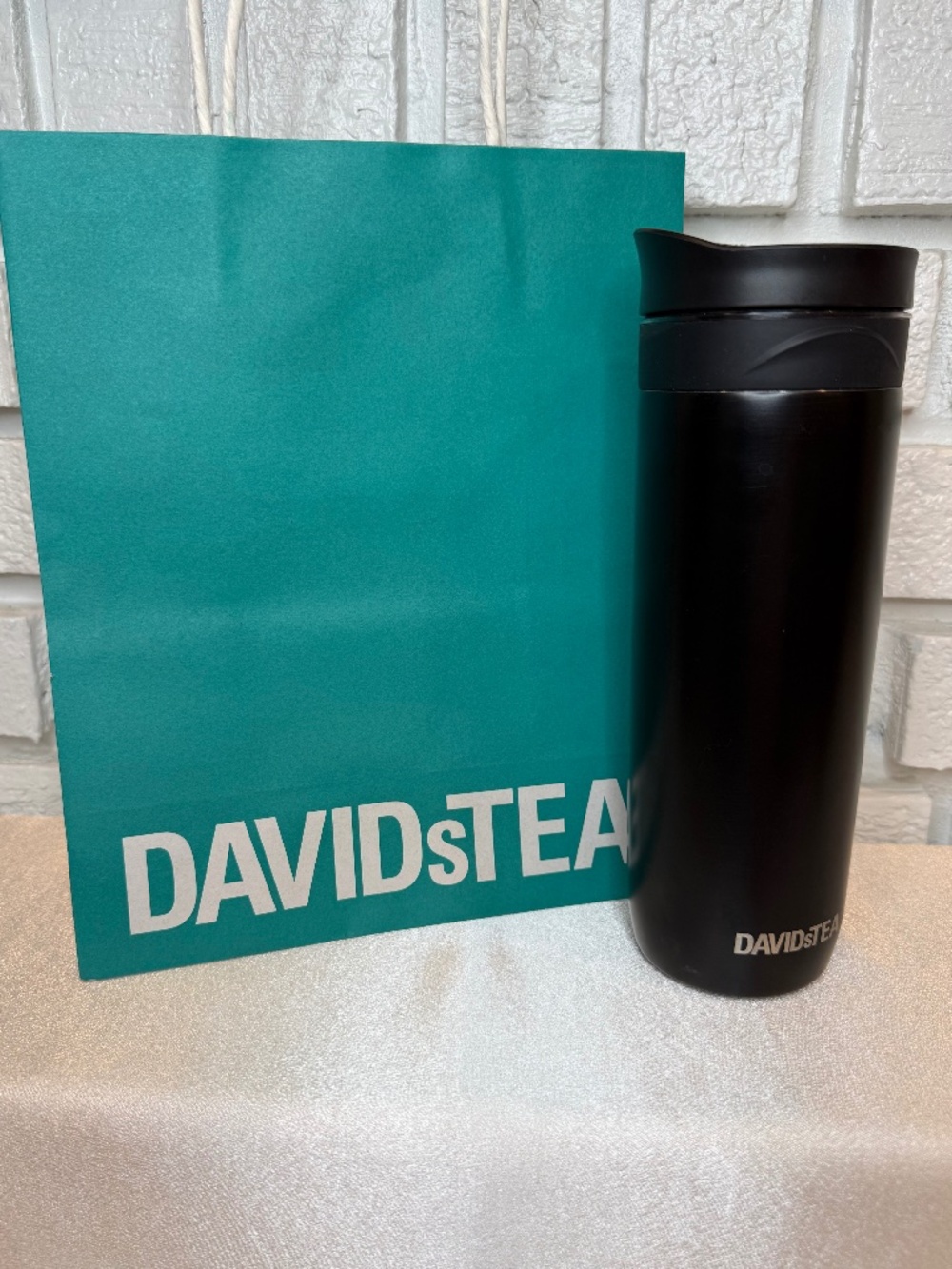 Davids Tea Black Tea Press Travel Mug